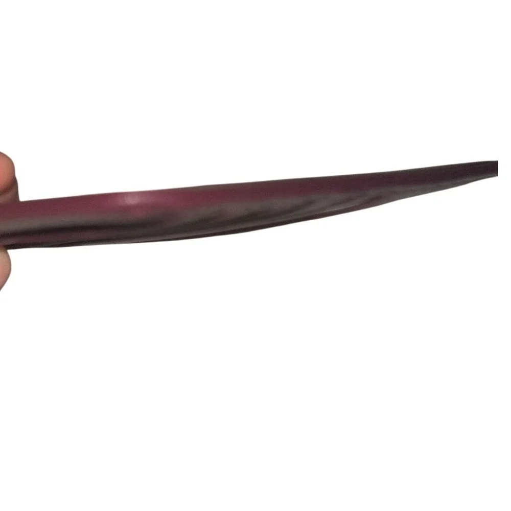 Lodis Burgundy Pebbled Leather RFID Protection Card Case Zip Wallet